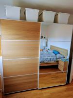 Malm Pax Schlafzimmer Bett, Kommode und Schrank (Eiche) Dresden - Strehlen Vorschau