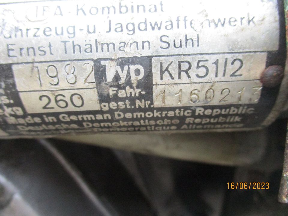 Simson Schwalbe Kr 51 / 2 in Calau