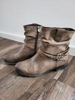 Marco Tozzi Stiefeletten in Größe 39 ungefüttert Hessen - Linden Vorschau