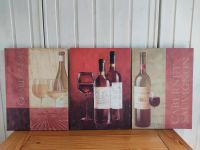 Leinwand - Bilder - Wand - Wein - 3 Stk. Hessen - Gersfeld Vorschau