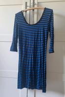 Amisu Ringel Kleid Blau schwarz 40 Tiefer Rücken Skandi Sommer Dortmund - Mitte Vorschau