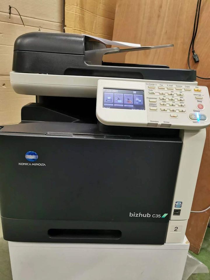 Multifunktionsdrucker Farb DIN A4 Konica Minolta bizhub C35 in Frankfurt am  Main - Fechenheim | Drucker & Scanner gebraucht kaufen | eBay Kleinanzeigen  ist jetzt Kleinanzeigen