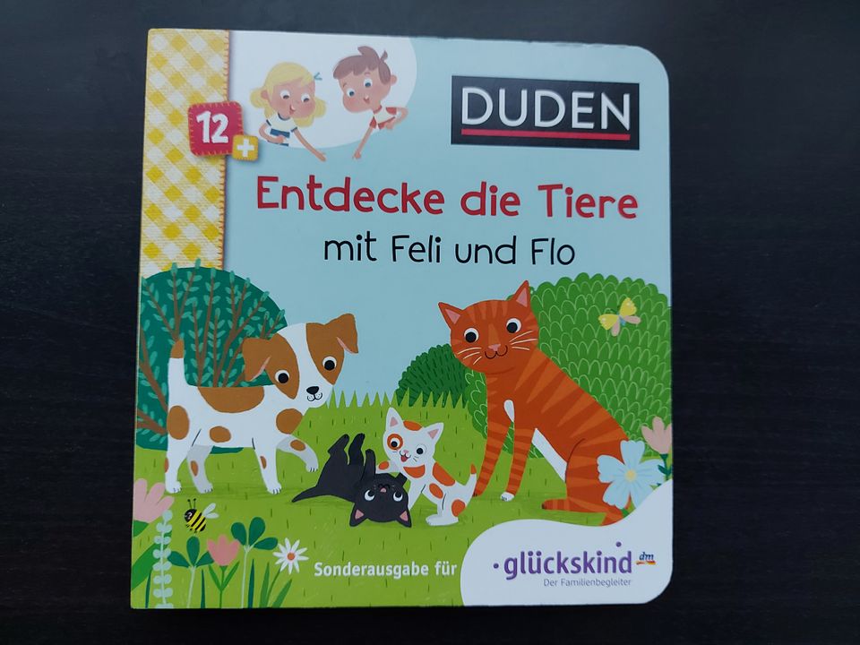 Pappbilderbuch: Entdecke die Tiere mit Feli und Flo vom Duden Ver in Berlin