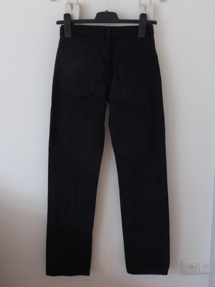 Zara Wide Leg Jeans 34 XS schwarz Top Mid Waist NP39,95 in Hamburg