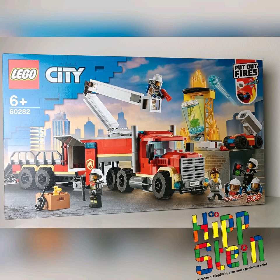 LEGO® City 60282 Feuerwehreinsatzzentrale NEU ✨ inklusive Versand in Wilkau-Haßlau