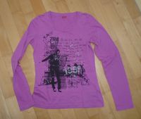 S. Oliver cooles Sprüche Longsleeve Langarm-Shirt Gr. L 164 Niete Bayern - Olching Vorschau