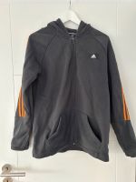 Adidas Jungen Sportjacke Gr 176, Anthrazit-Orange Niedersachsen - Lilienthal Vorschau