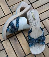 Skechers Cali Pantolette 42 Sandalette clocks canvas Brandenburg - Strausberg Vorschau