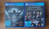 2 PS4-Spiele (Injustice & Diablo) Niedersachsen - Munster Vorschau