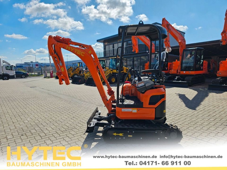 Minibagger HYTEC F18 PRO Bagger Kabine Kompaktbagger in Winsen (Luhe)