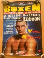 Boxplakat  Vitali klitschko Lübeck 1998 Schleswig-Holstein - Bad Segeberg Vorschau