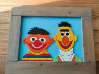 Ernie und Bert Holzbild HxB: 44,3x55,1cm Bild Holz Nordfriesland - Niebüll Vorschau