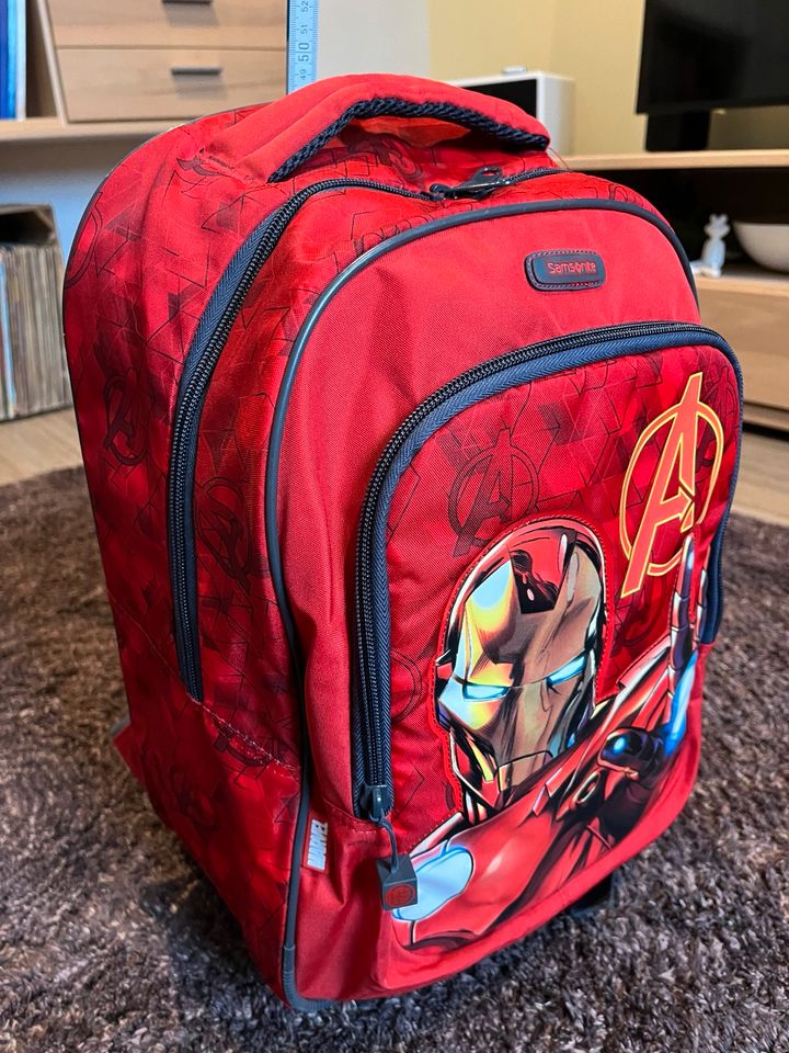 Samsonite Iron-Man Reise-Trolley - Rucksack in Rabenau