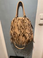 Betty Barcley Fransenhandtasche beige Leder Altona - Hamburg Othmarschen Vorschau