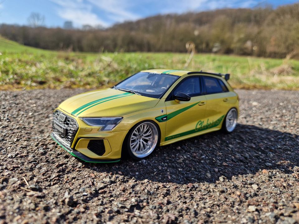 1:18 MTM Audi S3 Tiefer Tuning mit 19 Zoll MB KV1 Echt Alu Felgen in Eisleben