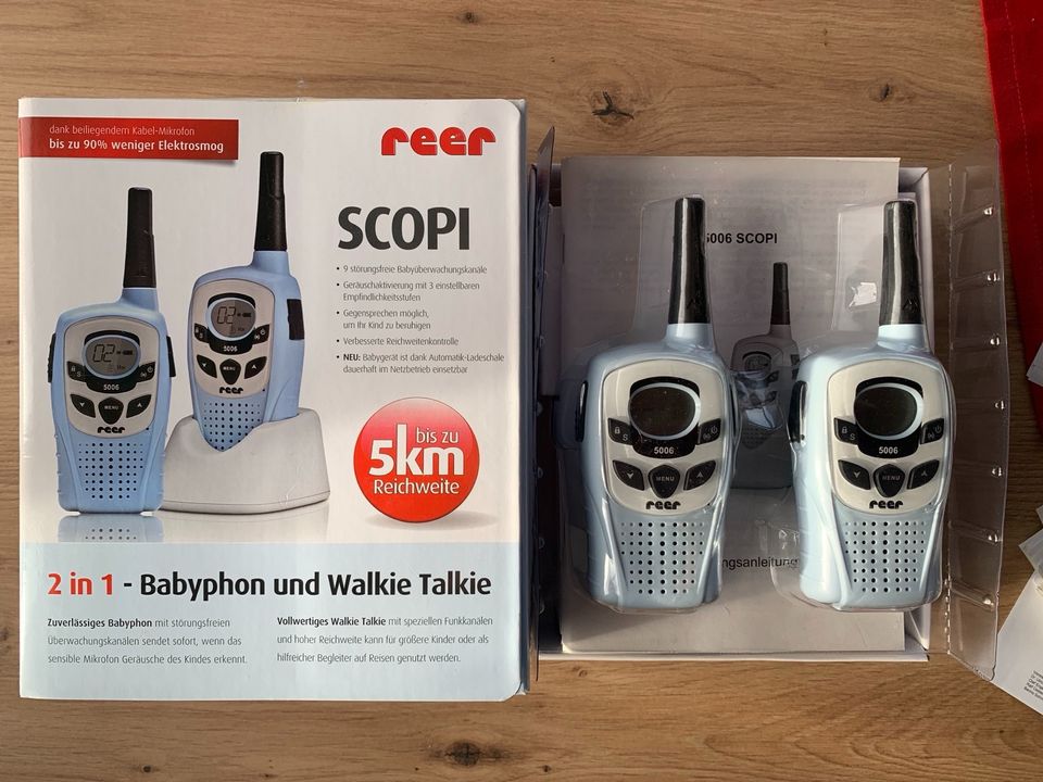 Reer Scopi 5006 Babyphone mit Walkie Talkie Funktion in Rheinland-Pfalz -  Hahnstätten | Weitere Spielzeug günstig kaufen, gebraucht oder neu | eBay  Kleinanzeigen ist jetzt Kleinanzeigen