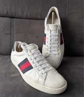Gucci Ace Sneaker Gr.9 Weiß Dunkelblau Baden-Württemberg - Singen Vorschau