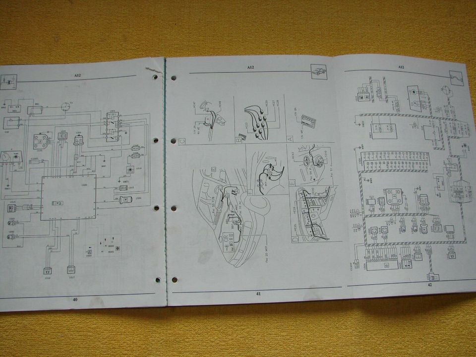 Peugeot 405 Werkstatthandbuch Elektrische Anlage 1992 Schaltpläne in Nordhausen