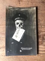 Memento Mori Minensucher Totenkopf Foto AK Sachsen-Anhalt - Wanzleben Vorschau