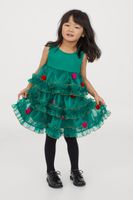 Mädchen Kleid Weihnachtsbaum Gr.122/128 H&M Fasching Karneval Wei Bayern - Kaufbeuren Vorschau