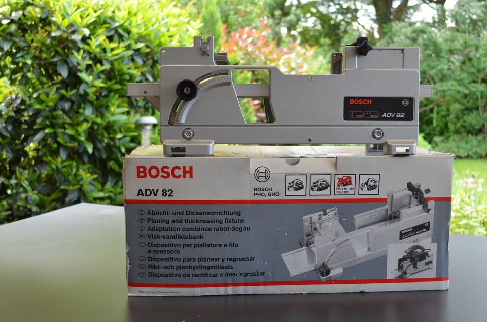 Bosch ADV 82 Abricht- und Dickenvorrichtung im Originalkarton in Voerde (Niederrhein)