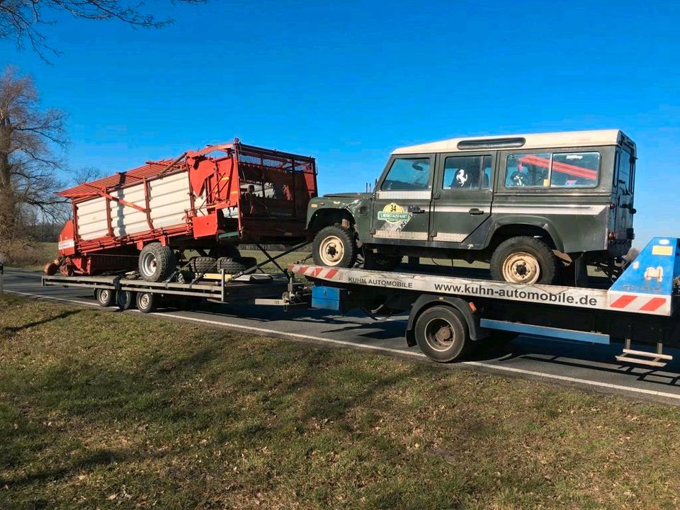 Landmaschinen, Traktor, Baumaschinen, Anhänger,- Transporte in Senftenberg