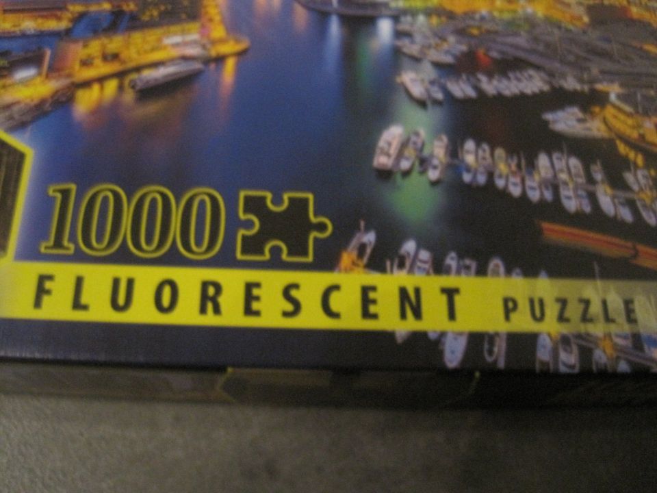 Puzzle 1000 Teile Dubai leuchtet Clementoni  Geschenk 69 x 50 in Inden