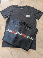 3 Shirts Jack & Jones blau & schwarz Gr M Essentials Bayern - Coburg Vorschau