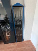 Glas Vitrine  blau / schwarz Lindenthal - Köln Sülz Vorschau