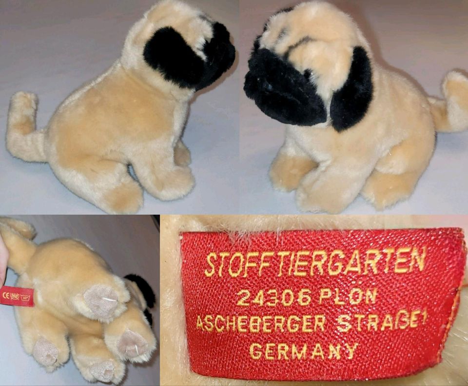 Stofftiergarten: Mops Kuscheltier in Kaiserslautern