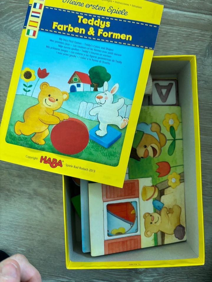 Teddys Farben und Formen. Haba. Meine ersten Spiele. in Magdeburg