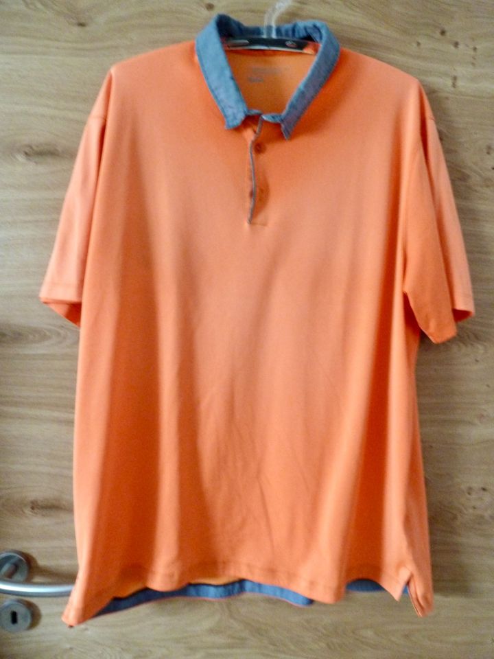 NIKE GOLF Dri fit T-shirt Shirt Polo Gr XXL 2XL Herren orange gra in Steinach b. Straubing