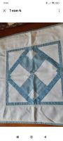 Tischdecke Mitteldecke Patchwork 50 x 50 blau weiß Schleswig-Holstein - Nehms Vorschau