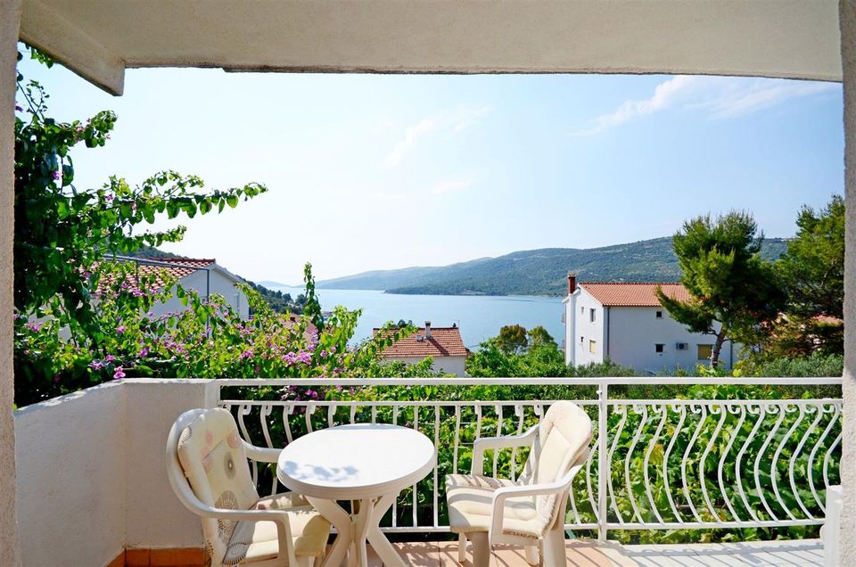 Ferienwohnung mit herrlichem Meerblick in Marina, Kroatien in Traben-Trarbach