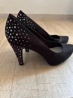 High Heels -Pumps - schwarz - mit Nieten - wie NEU - Bayern - Burgkunstadt Vorschau