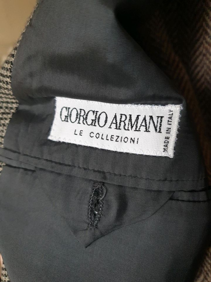 Armani Herrenjacke Wolle tweed zeitlose Klassik vintage in Darmstadt