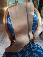 Damenstiefel hoch, Schuhe, Wildleder Hessen - Kefenrod Vorschau