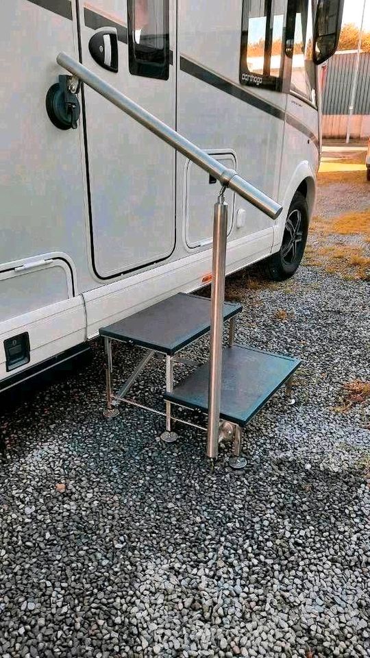 Wohnmobil Treppenunterstützung f. Langzeit Camper einklappbar in Schleiden