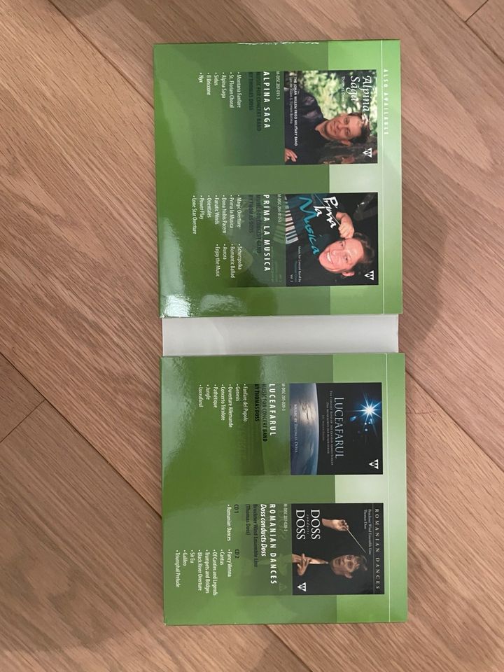 Neu! 3 CDs Thomas Doss Komponistenportrait Bläser in Düsseldorf