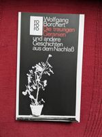 Wolfgang Borchert Die traurigen Geranien (wunderschönes Buch) neu Östliche Vorstadt - Fesenfeld Vorschau