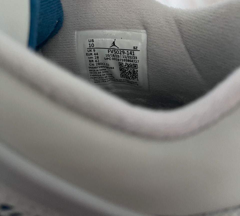 Nike Air Jordan 4 Industrial Blue | 44 in Östringen