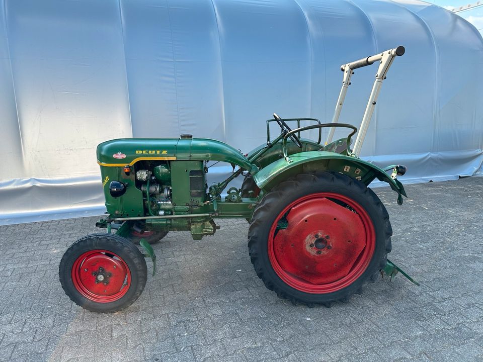 Deutz F1L712 mit Hydraulik Bj. 1959 Oldtimer Traktor Schlepper in Kuppenheim