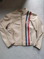 Gulf Racing Grand Prix Original Jacke Leder Gr M Lederjacke Baden-Württemberg - Gerlingen Vorschau