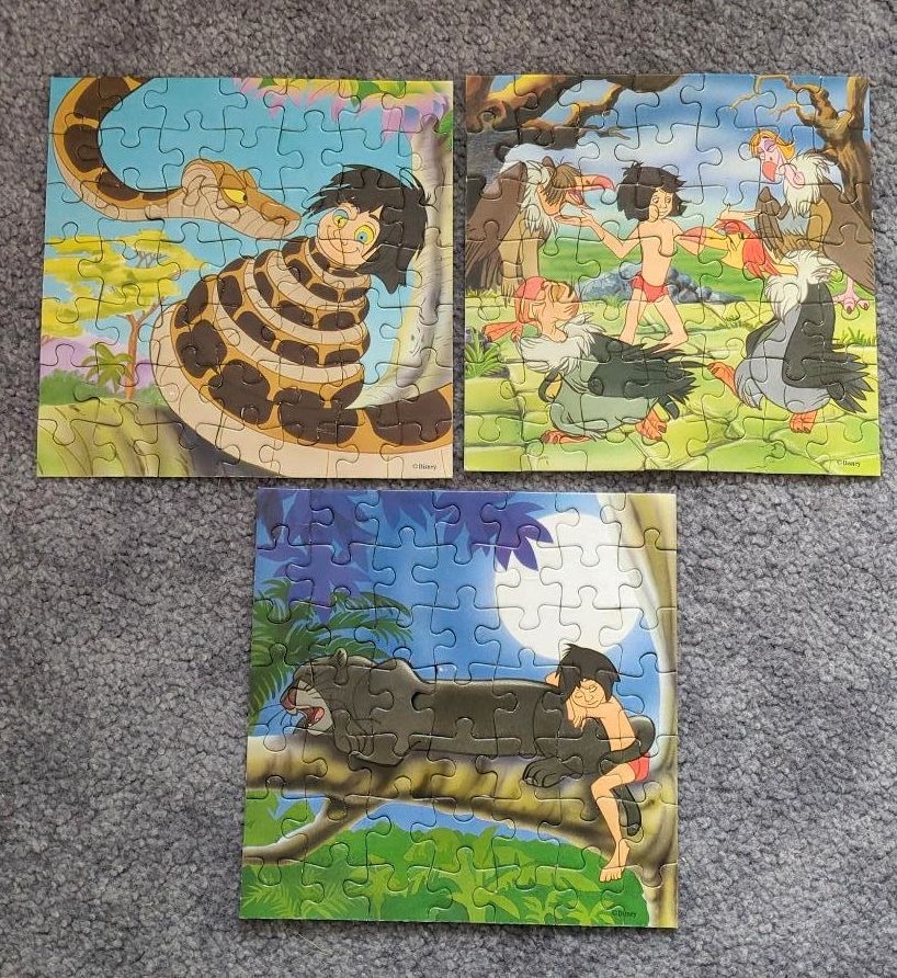 Ravensburger Puzzle 3x49 Teile. Dschungelbuch in München