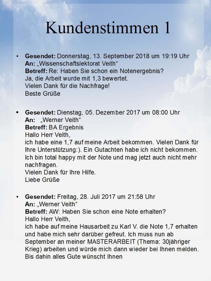 Korrekturlesen von techn. Bachelorarbeiten (+ Plagiatstest) in Nürnberg (Mittelfr)