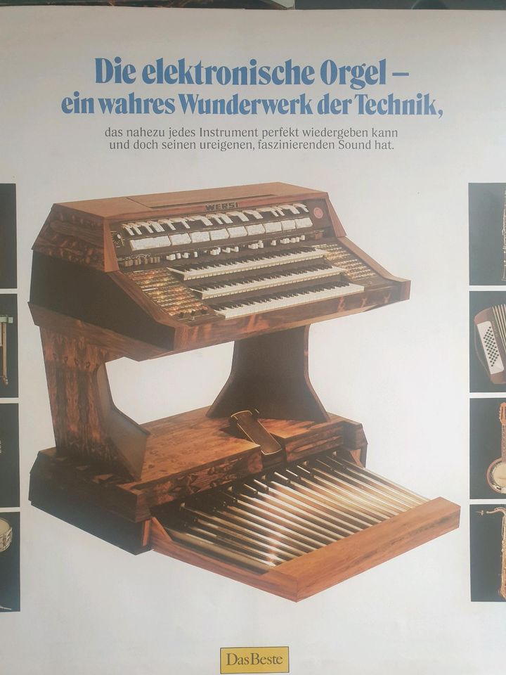 8x MC Musikkassetten Set von 1980 elektrische Orgel in Stuttgart
