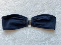 Bikini Bandeautop vintage blau dunkelblau Top H&M Gr. XS 34 Dresden - Löbtau-Süd Vorschau