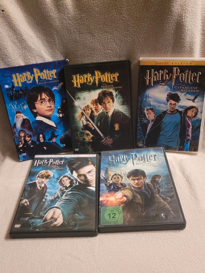 Harry Potter DVDs 5x in Aalen