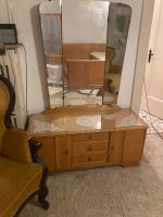 Vintage mid century modern Kommode mit Spiegel / vanity Nordrhein-Westfalen - Hilden Vorschau