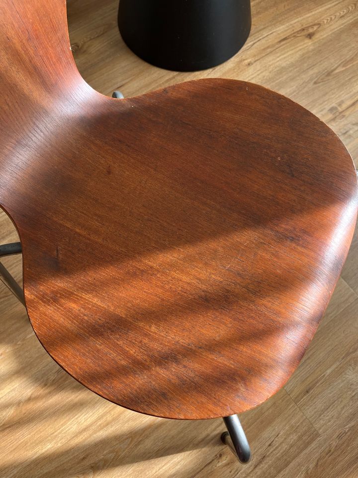 •▪ DANISH Stuhl Chair Design teak vintage midcentury in Darmstadt